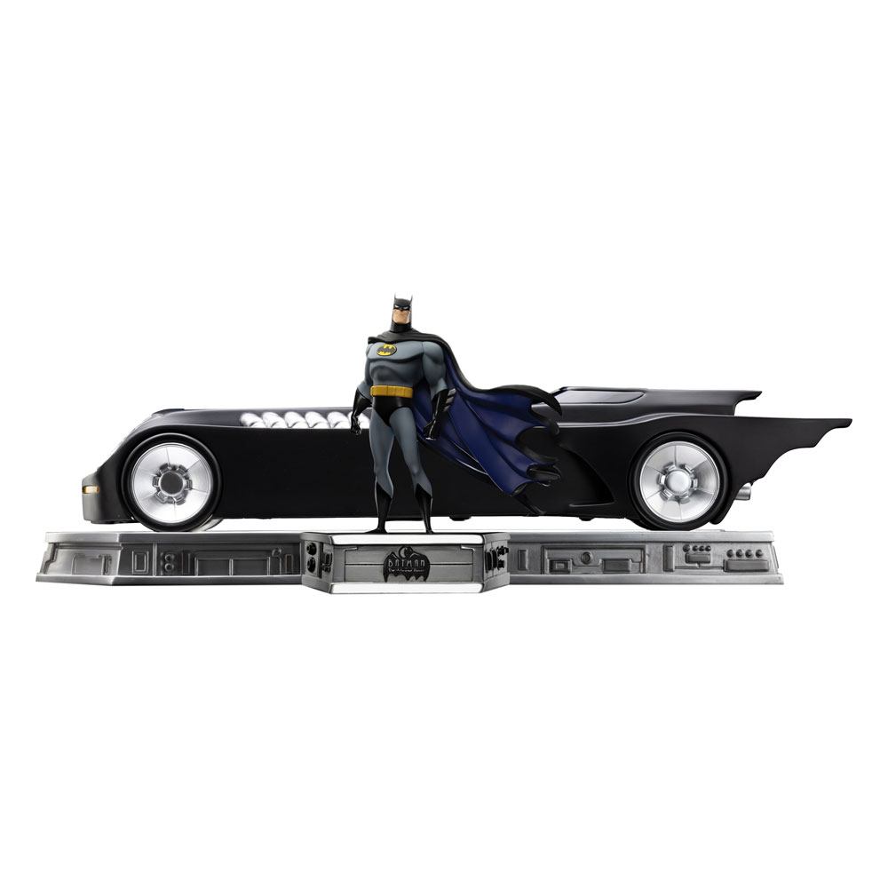Batman The Animated Series (1992) Art Scale Set Deluxe 1/10 Batman and Batmobile 24 cm Image 1