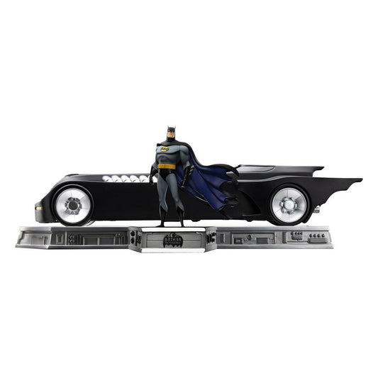 Batman The Animated Series (1992) Art Scale Set Deluxe 1/10 Batman and Batmobile 24 cm Image 1