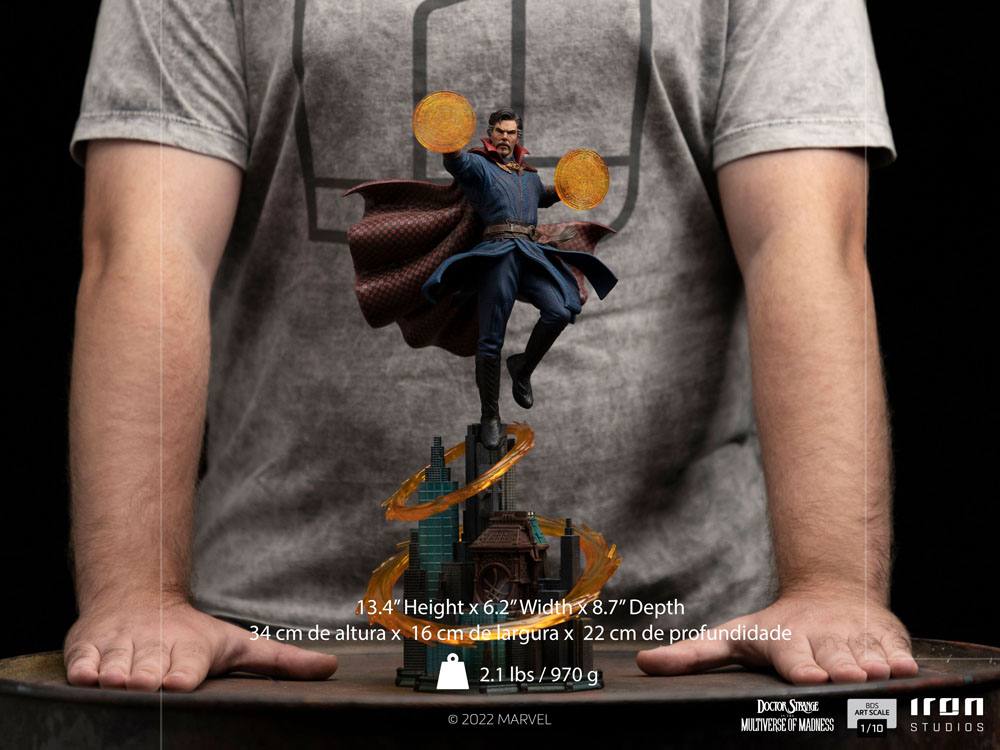 Doctor Strange in the Multiverse of Madness BDS Art Scale Statue 1/10 Stephen Strange 34 cm Image 16