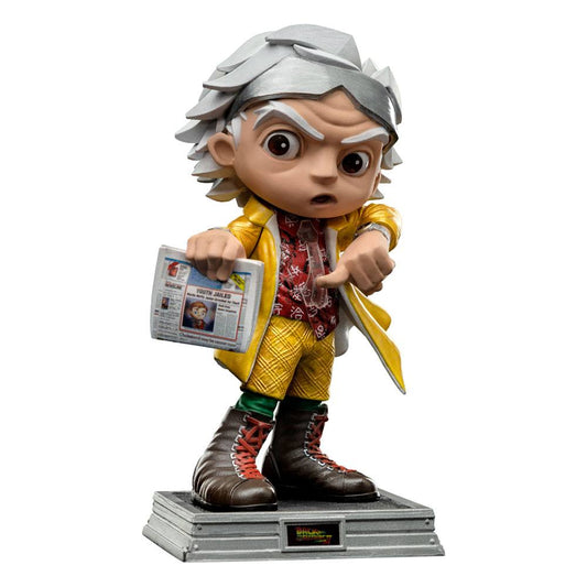 Zurück in die Zukunft II Mini Co. PVC Figur Doc Brown 15 cm Image 1