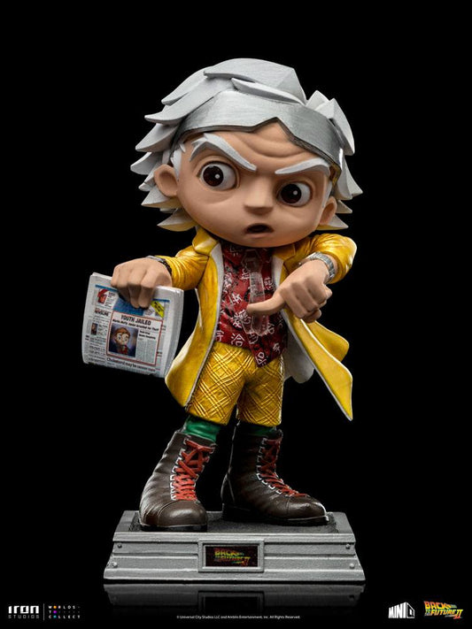 Zurück in die Zukunft II Mini Co. PVC Figur Doc Brown 15 cm Image 2