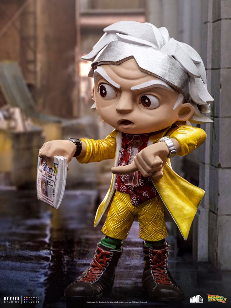 Zurück in die Zukunft II Mini Co. PVC Figur Doc Brown 15 cm Image 14