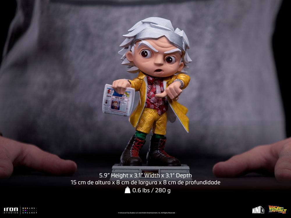 Zurück in die Zukunft II Mini Co. PVC Figur Doc Brown 15 cm Image 15