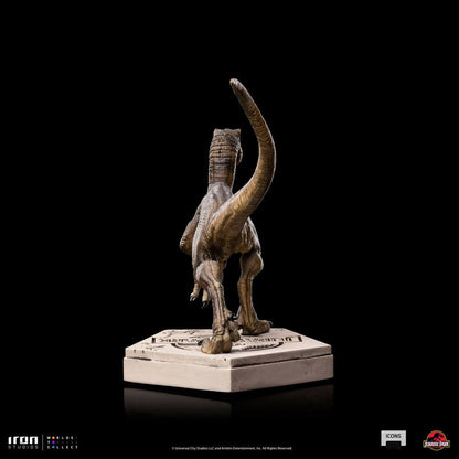 Jurassic World Icons Statue Velociraptor B 9 cm Image 5
