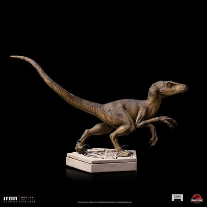 Jurassic World Icons Statue Velociraptor B 9 cm Image 6