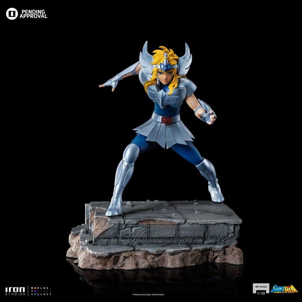 Saint Seiya Art Scale Statue 1/10 Cygnus Hyoga 19 cm Image 2