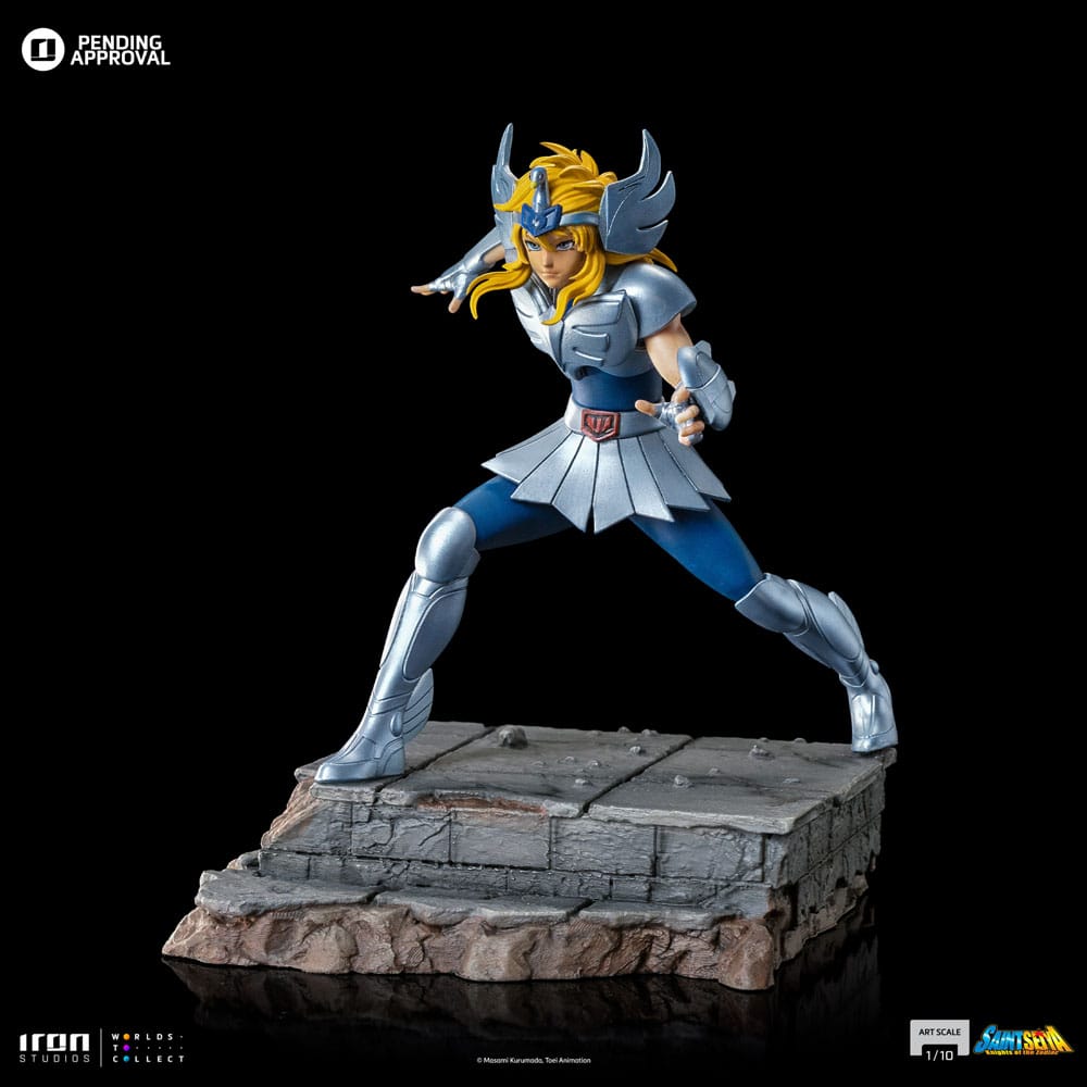 Saint Seiya Art Scale Statue 1/10 Cygnus Hyoga 19 cm Image 3