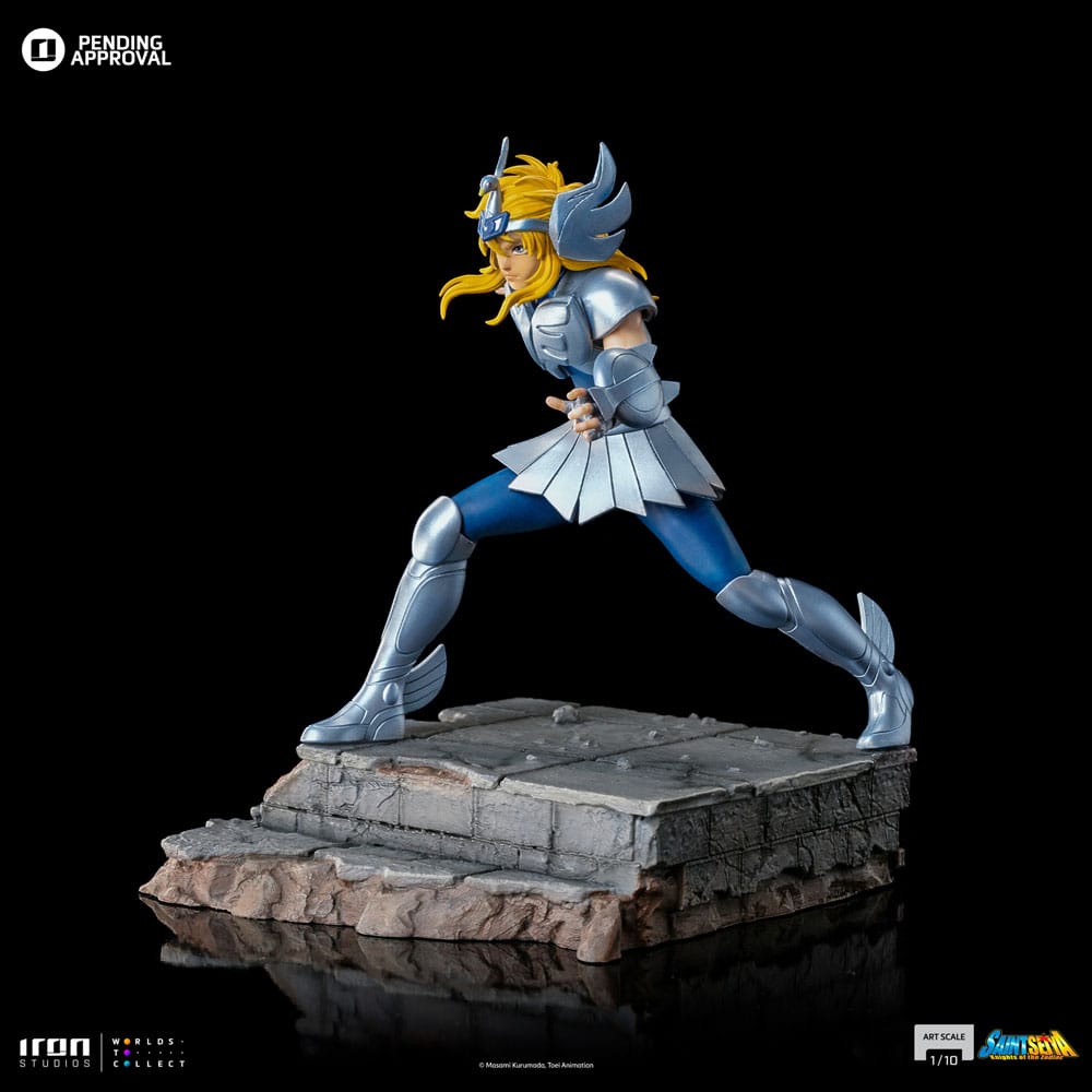 Saint Seiya Art Scale Statue 1/10 Cygnus Hyoga 19 cm Image 4