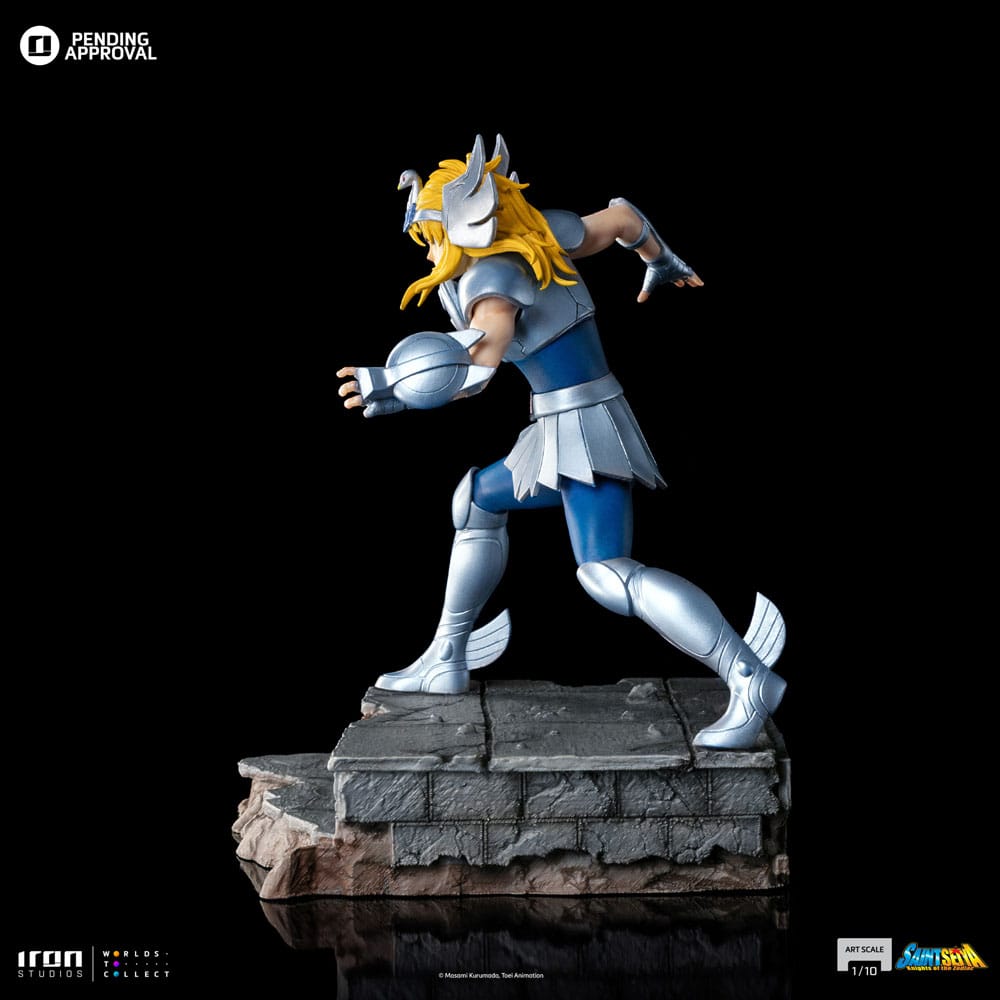 Saint Seiya Art Scale Statue 1/10 Cygnus Hyoga 19 cm Image 5