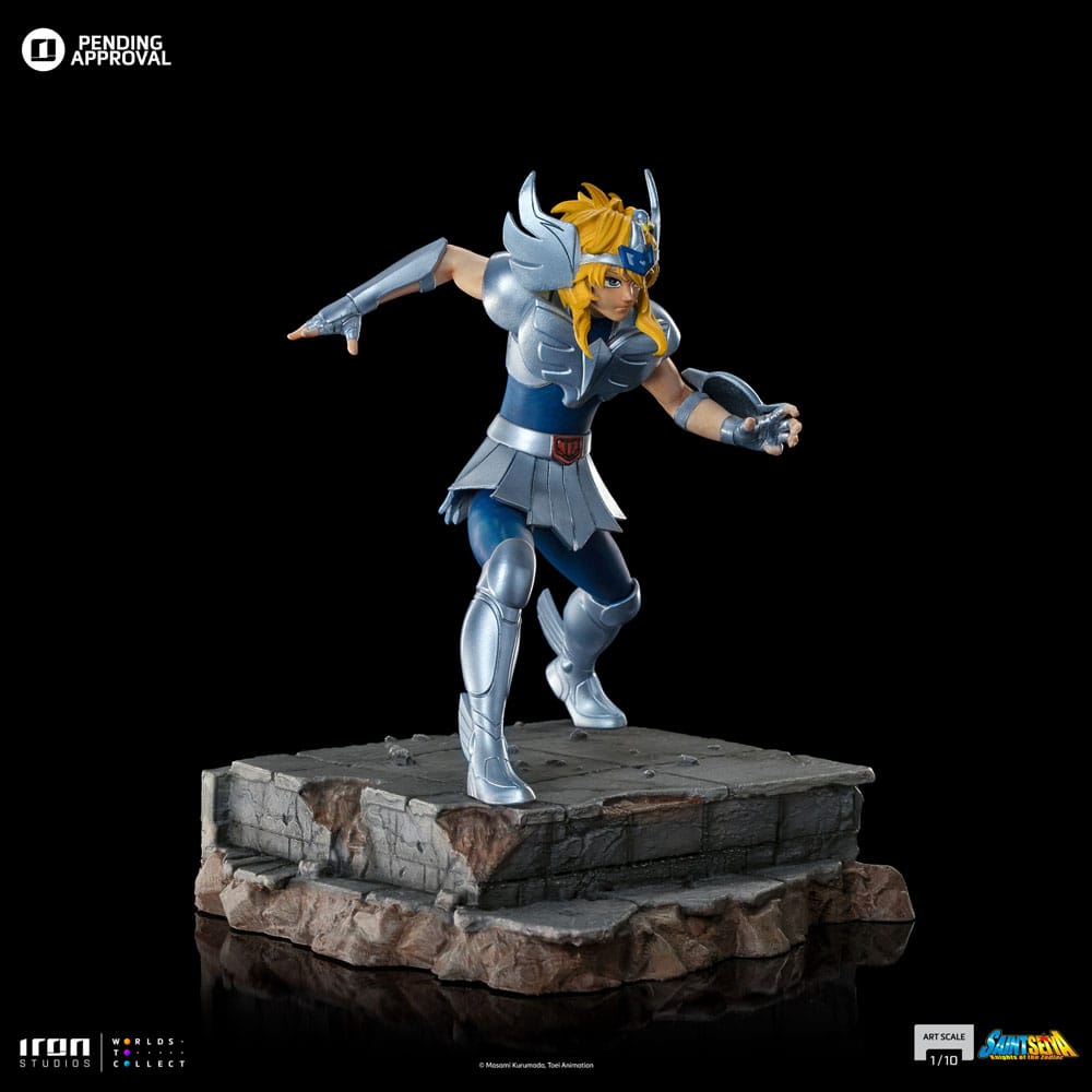 Saint Seiya Art Scale Statue 1/10 Cygnus Hyoga 19 cm Image 6