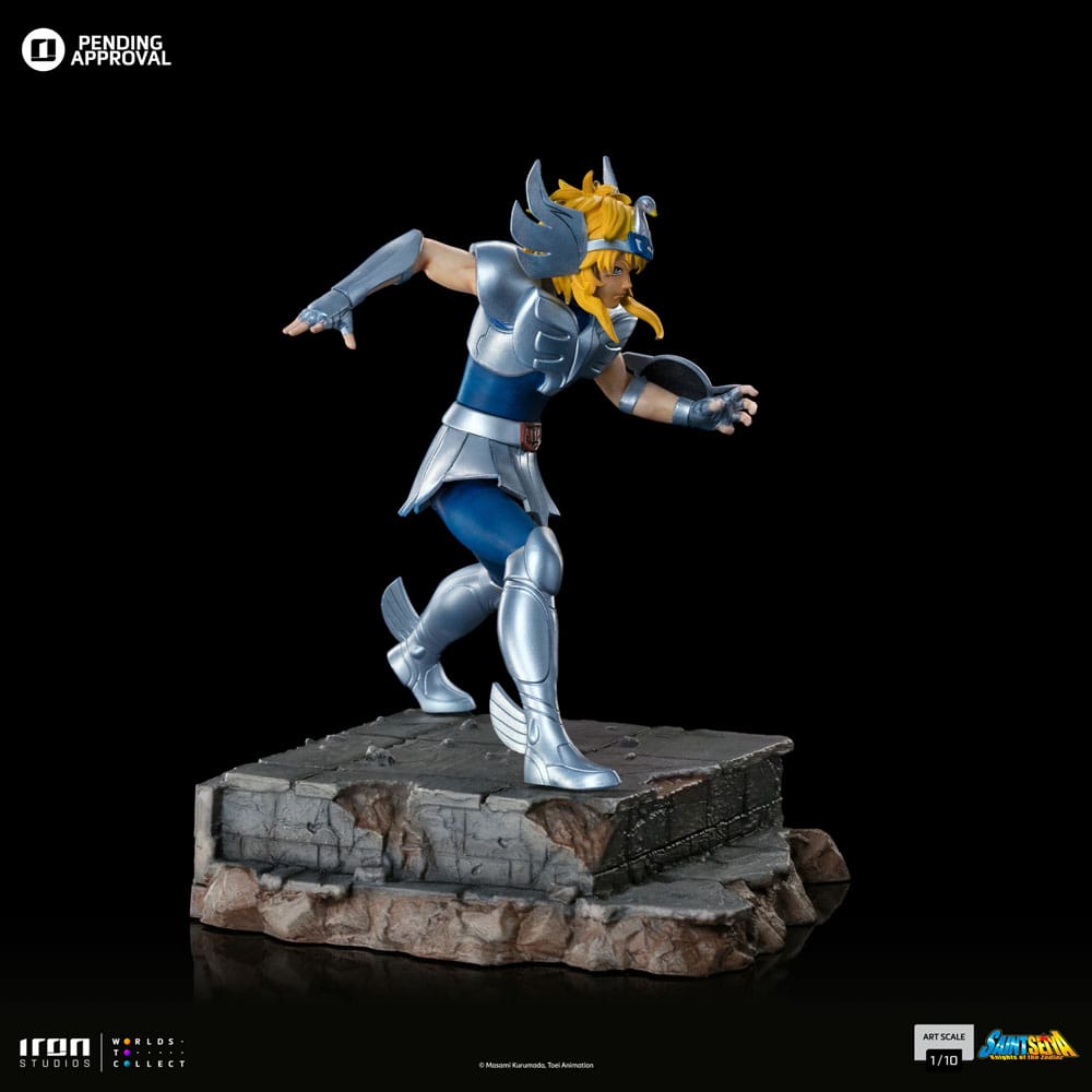 Saint Seiya Art Scale Statue 1/10 Cygnus Hyoga 19 cm Image 7