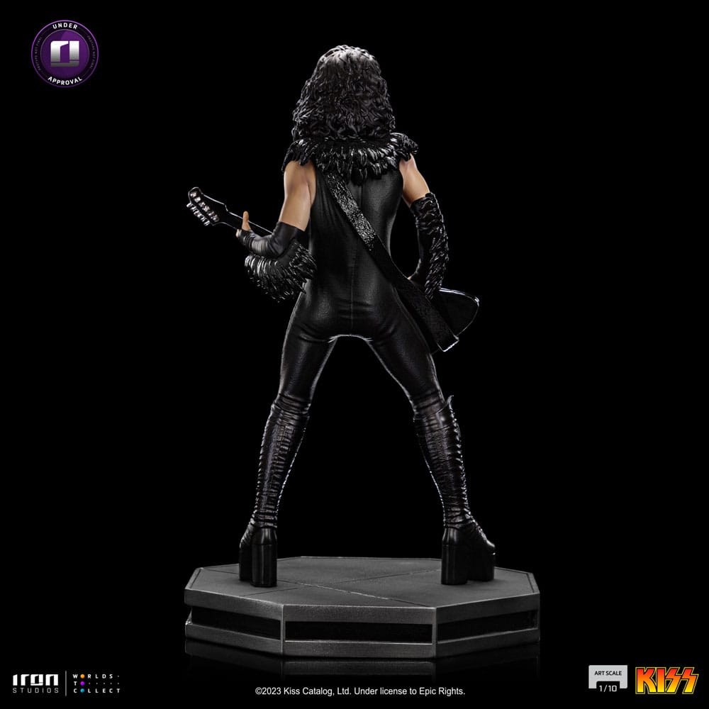 Kiss Art Scale Statue 1/10 Paul Stanley 22 cm Image 4