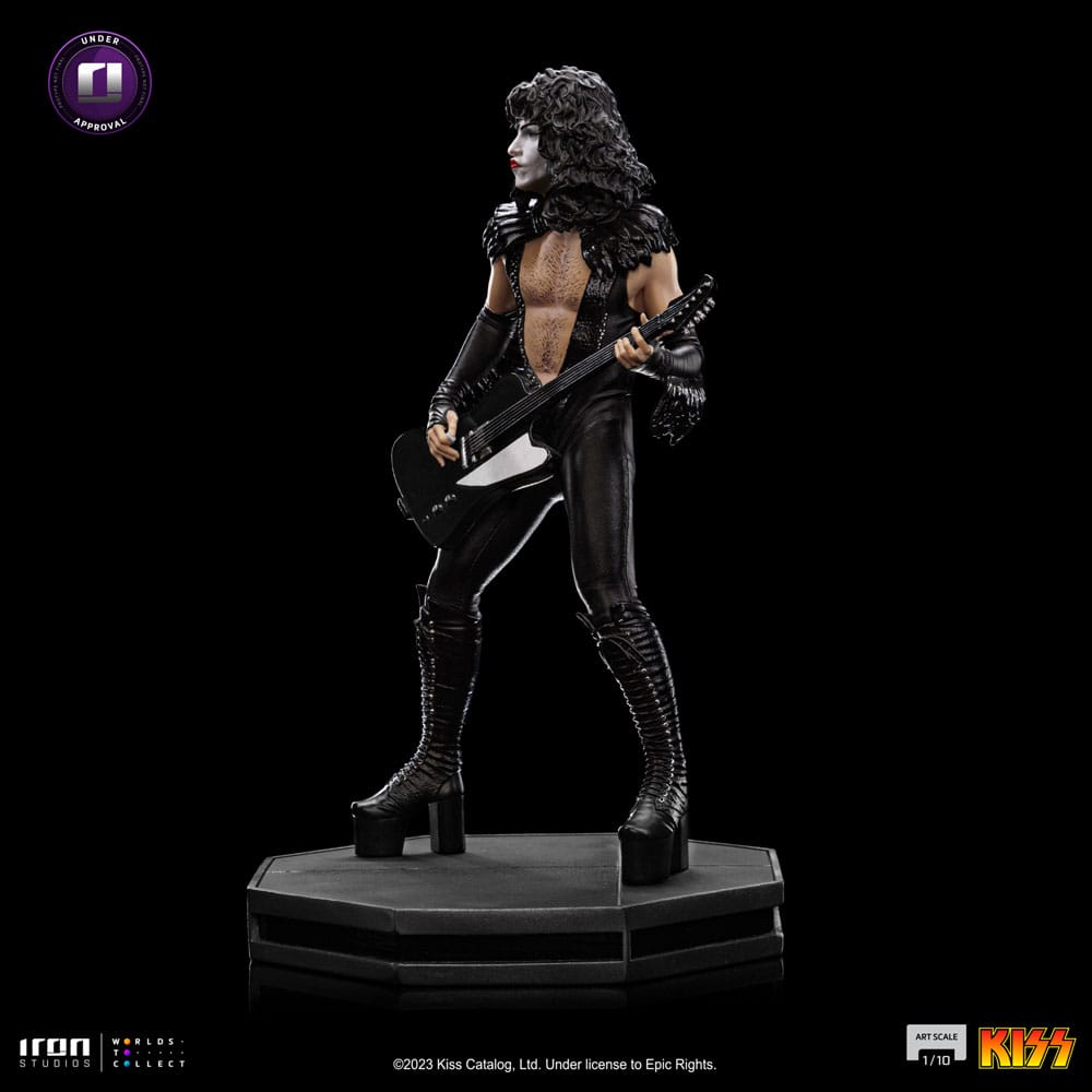 Kiss Art Scale Statue 1/10 Paul Stanley 22 cm Image 5