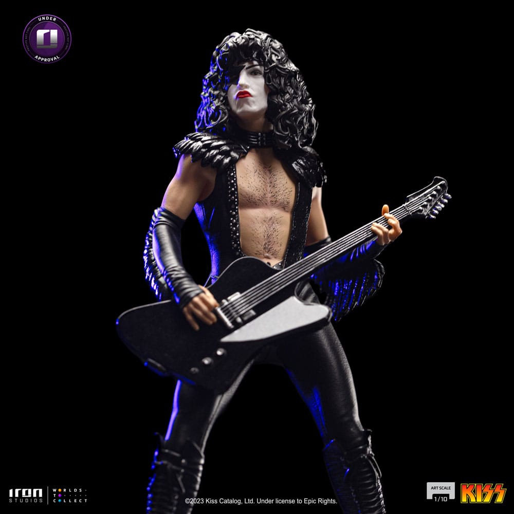 Kiss Art Scale Statue 1/10 Paul Stanley 22 cm Image 6