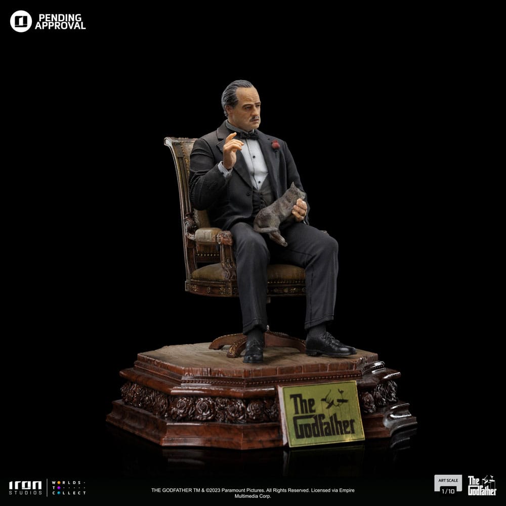 Der Pate Art Scale Statue 1/10 Don Vito Corelione 19 cm Image 7