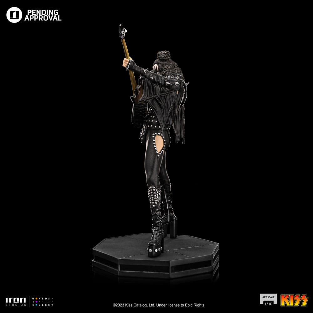 Kiss Art Scale 1/10 Gene Simons Limited Edtition 26 cm Image 4