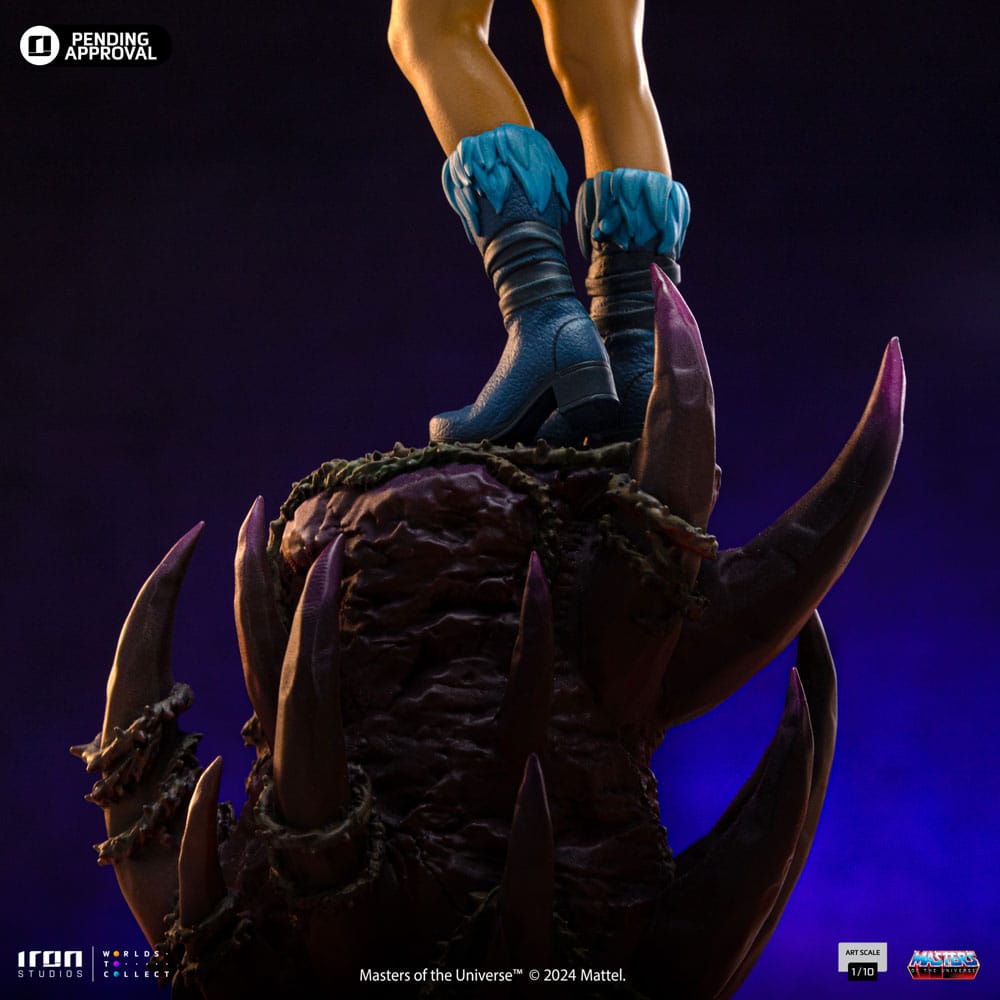 Masters of the Universe Art Scale Statue 1/10 Evil-Lyn Color Variant 28 cm Image 11