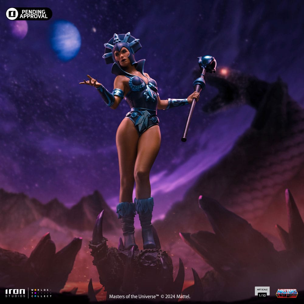 Masters of the Universe Art Scale Statue 1/10 Evil-Lyn Color Variant 28 cm Image 13