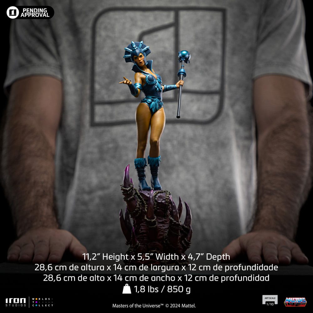Masters of the Universe Art Scale Statue 1/10 Evil-Lyn Color Variant 28 cm Image 15