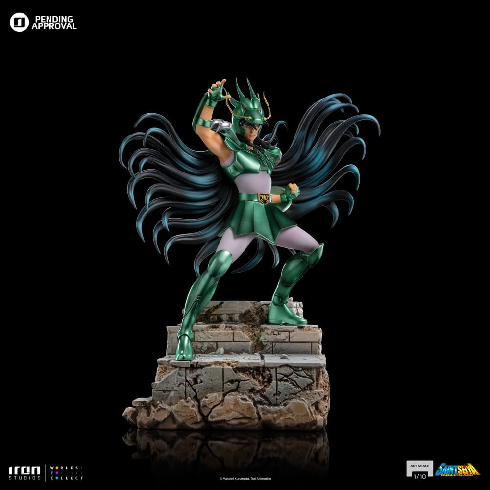 Saint Seiya Art Scale Statue 1/10 Dragon Shiryu 24 cm Image 2
