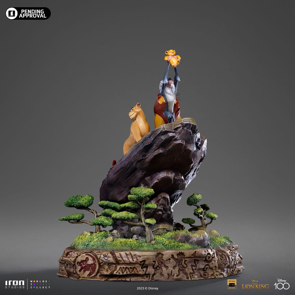 Disney Deluxe Art Scale Statue 1/10 Der König der Löwen 34 cm Image 2