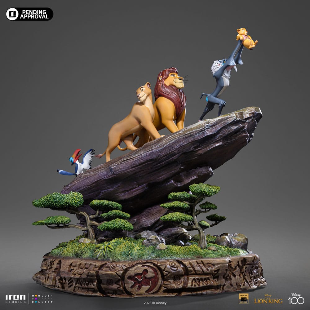 Disney Deluxe Art Scale Statue 1/10 Der König der Löwen 34 cm Image 3