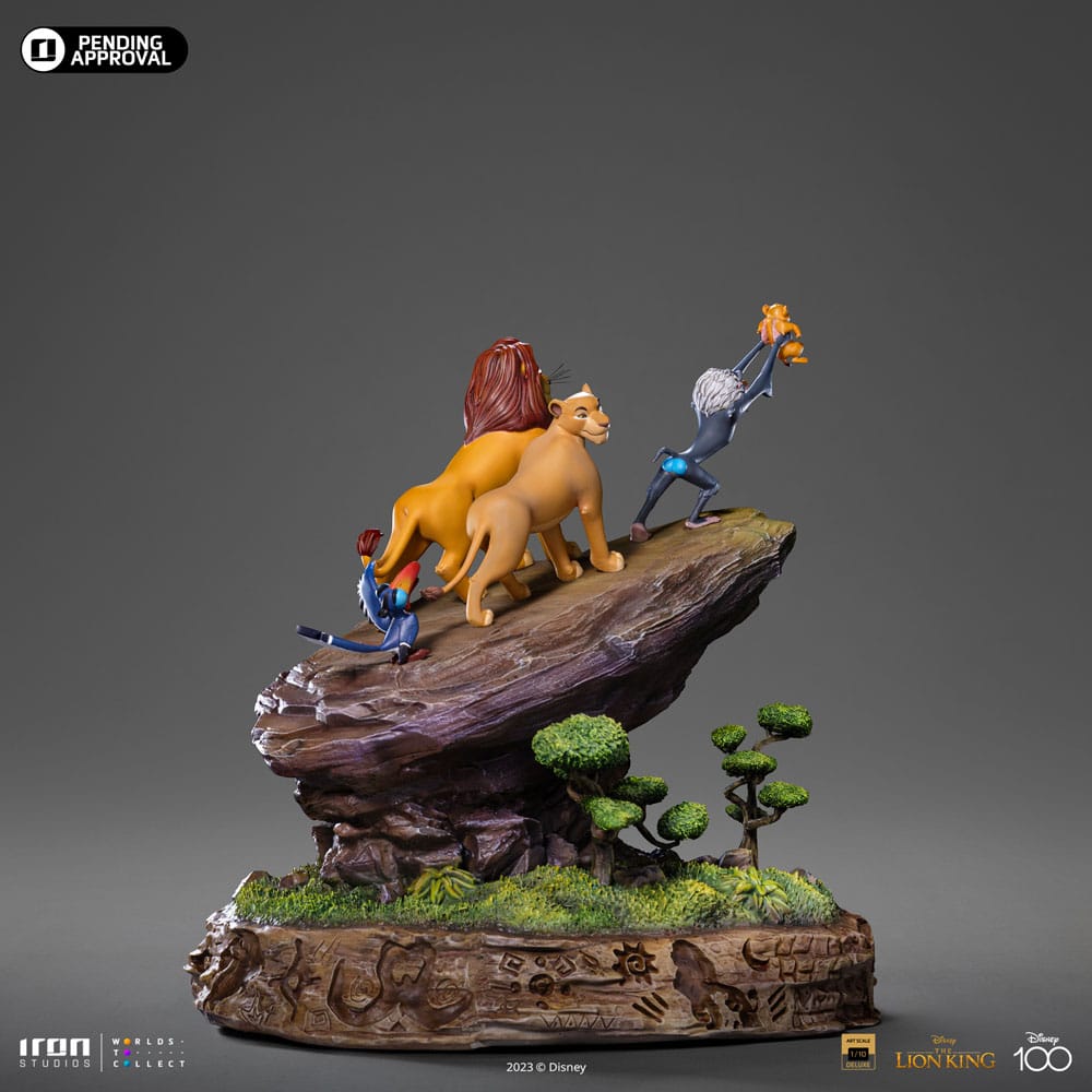 Disney Deluxe Art Scale Statue 1/10 Der König der Löwen 34 cm Image 4