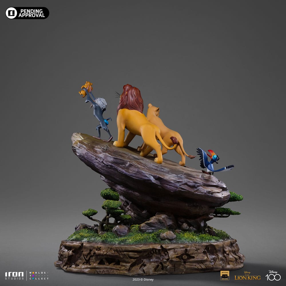 Disney Deluxe Art Scale Statue 1/10 Der König der Löwen 34 cm Image 5