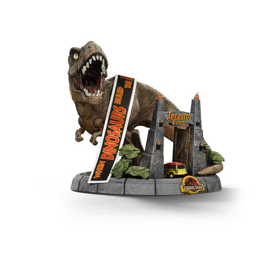 Jurassic Park Mini Co. PVC Figur T-Rex Illusion Deluxe 15 cm Image 1