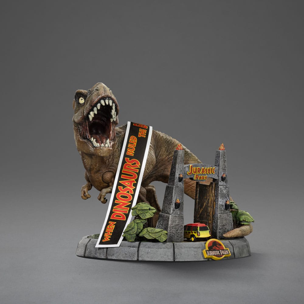 Jurassic Park Mini Co. PVC Figur T-Rex Illusion Deluxe 15 cm Image 3