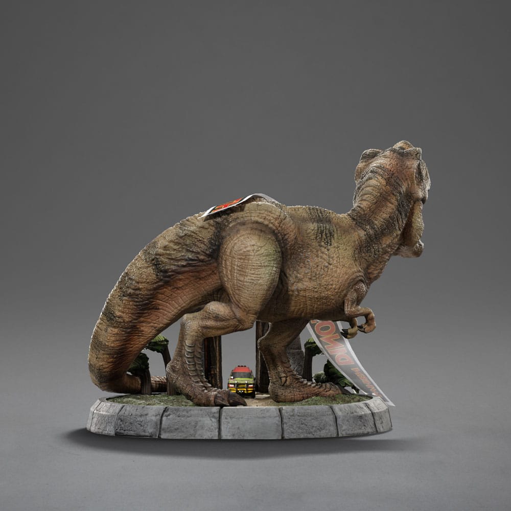Jurassic Park Mini Co. PVC Figur T-Rex Illusion Deluxe 15 cm Image 5