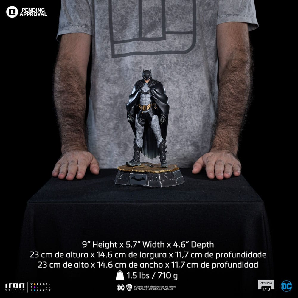 DC Comics Art Scale Statue 1/10 Batman by Rafael Grampá 23 cm Image 6