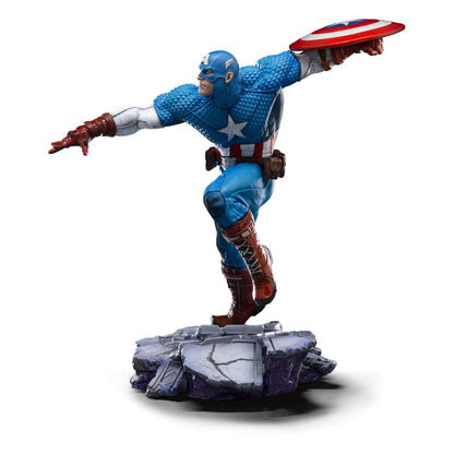 Marvel BDS Art Scale Statue 1/10 Captain America 22 cm Image 3