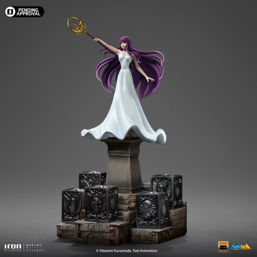 Saint Seiya Deluxe Art Scale Statue 1/10 Saori Kiddo 51 cm Image 3
