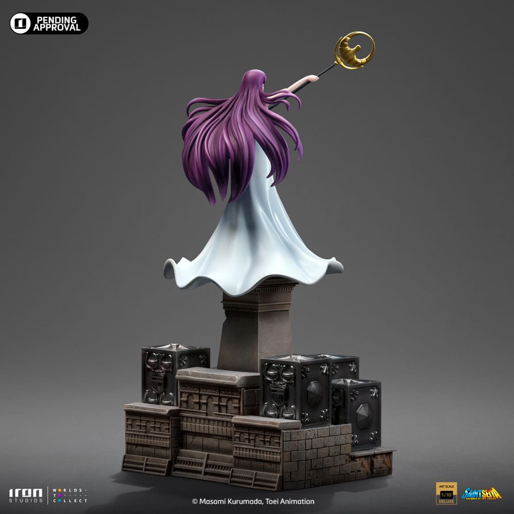 Saint Seiya Deluxe Art Scale Statue 1/10 Saori Kiddo 51 cm Image 5