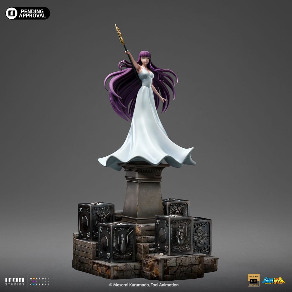 Saint Seiya Deluxe Art Scale Statue 1/10 Saori Kiddo 51 cm Image 6