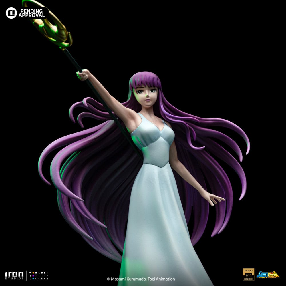 Saint Seiya Deluxe Art Scale Statue 1/10 Saori Kiddo 51 cm Image 13
