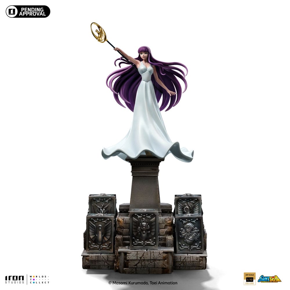 Saint Seiya Deluxe Art Scale Statue 1/10 Saori Kiddo 51 cm Image 19