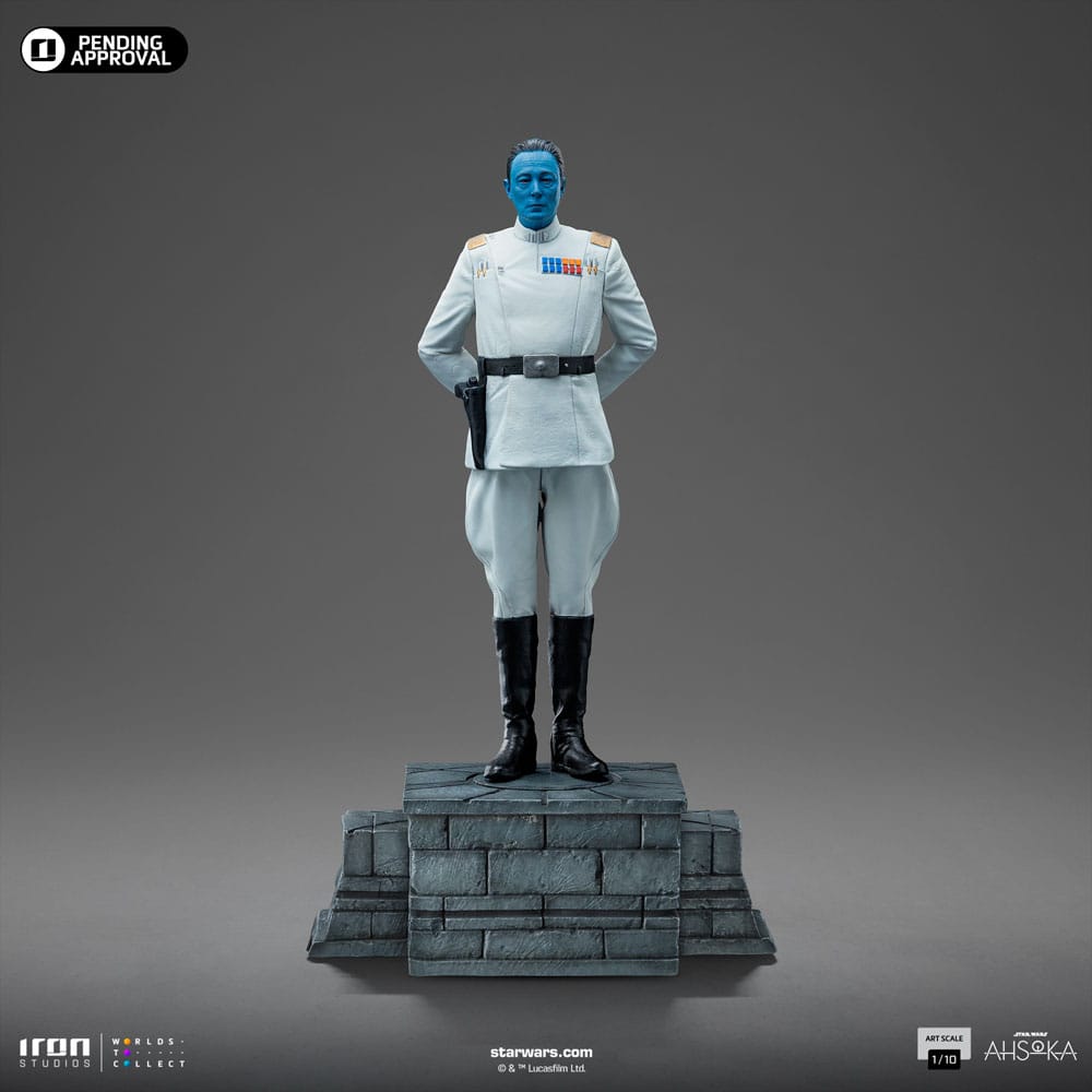 Star Wars Ahsoka Art Scale Statue 1/10 Grand Admiral Thrawn 25 cm Image 4