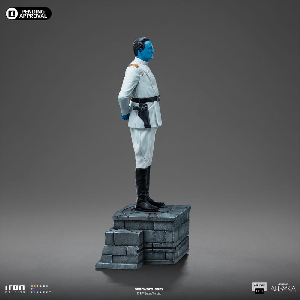 Star Wars Ahsoka Art Scale Statue 1/10 Grand Admiral Thrawn 25 cm Image 6