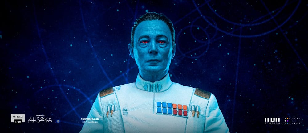 Star Wars Ahsoka Art Scale Statue 1/10 Grand Admiral Thrawn 25 cm Image 15