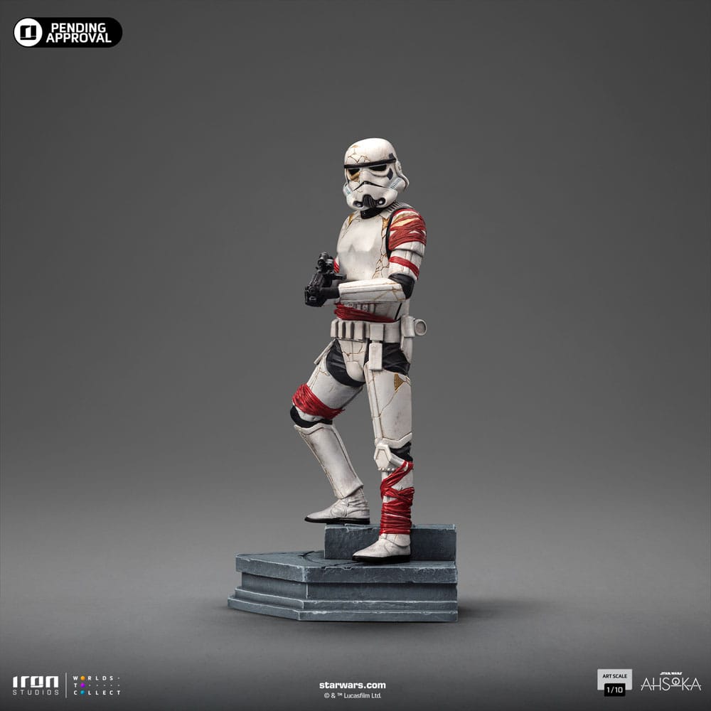 Star Wars Ahsoka Art Scale Statue 1/10 Night Trooper 21 cm Image 2
