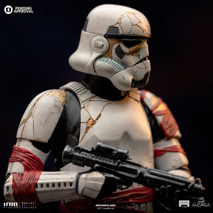 Star Wars Ahsoka Art Scale Statue 1/10 Night Trooper 21 cm Image 6