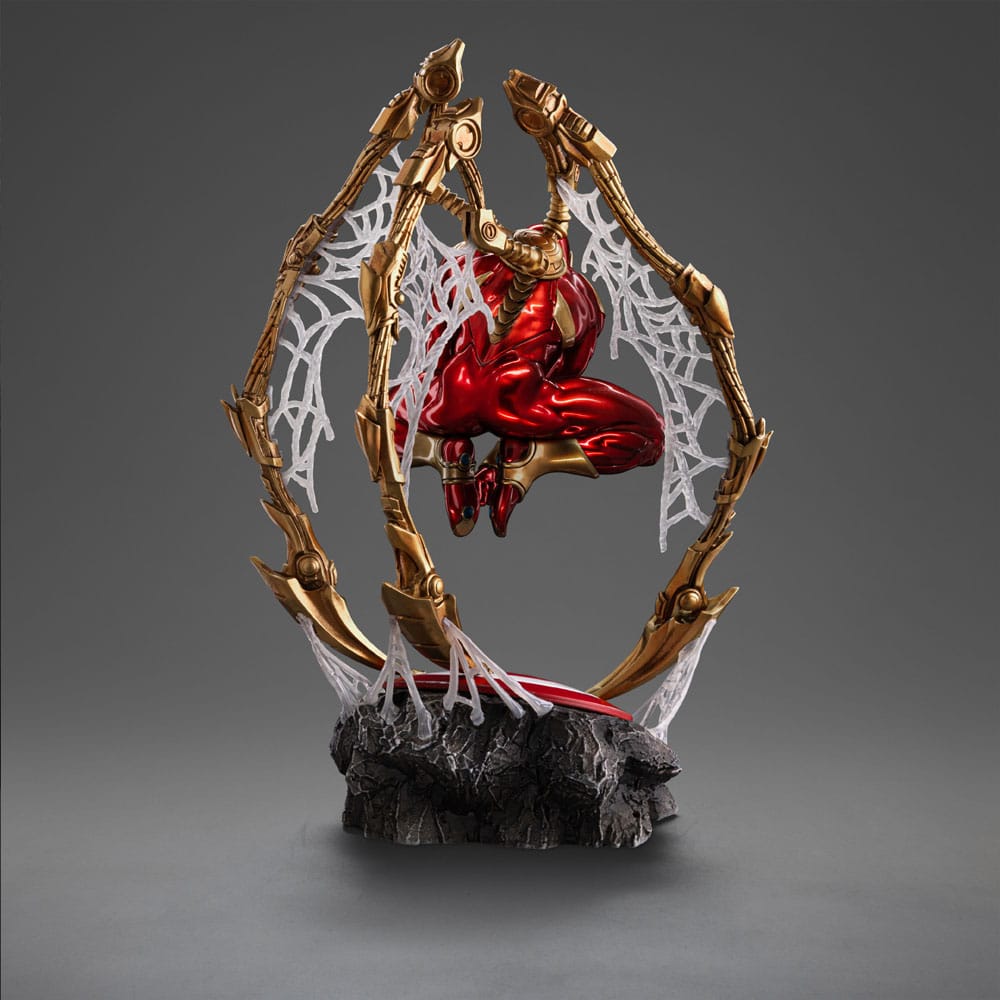 Marvel Art Scale Deluxe Statue 1/10 Spider-man Iron Armor Comics (CCXP Exclusive 2024) 24 cm Image 5