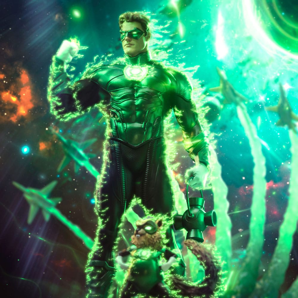 DC Comics Art Scale Deluxe Statue 1/10 Green Lantern Unleashed 24 cm Image 14