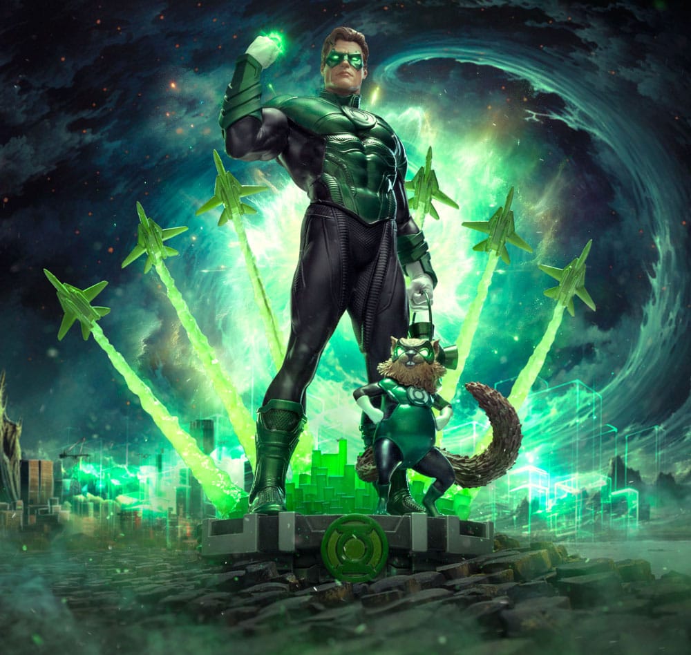 DC Comics Art Scale Deluxe Statue 1/10 Green Lantern Unleashed 24 cm Image 15