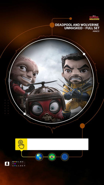 Deadpool & Wolverine Mini Co. PVC Figur Deadpool and Wolverine set Unmasked 14 cm Image 15