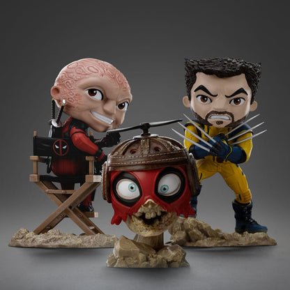 Deadpool & Wolverine Mini Co. PVC Figur Deadpool and Wolverine set Unmasked 14 cm Image 22