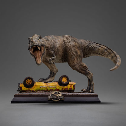 Jurassic Park Icons Statue T-Rex Attack 15 cm Image 2
