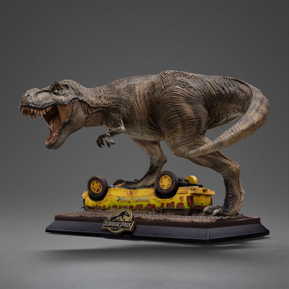 Jurassic Park Icons Statue T-Rex Attack 15 cm Image 4